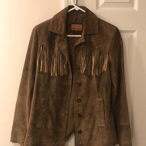 Vintage Esprit Fringed Western Cowgirl Jacket
